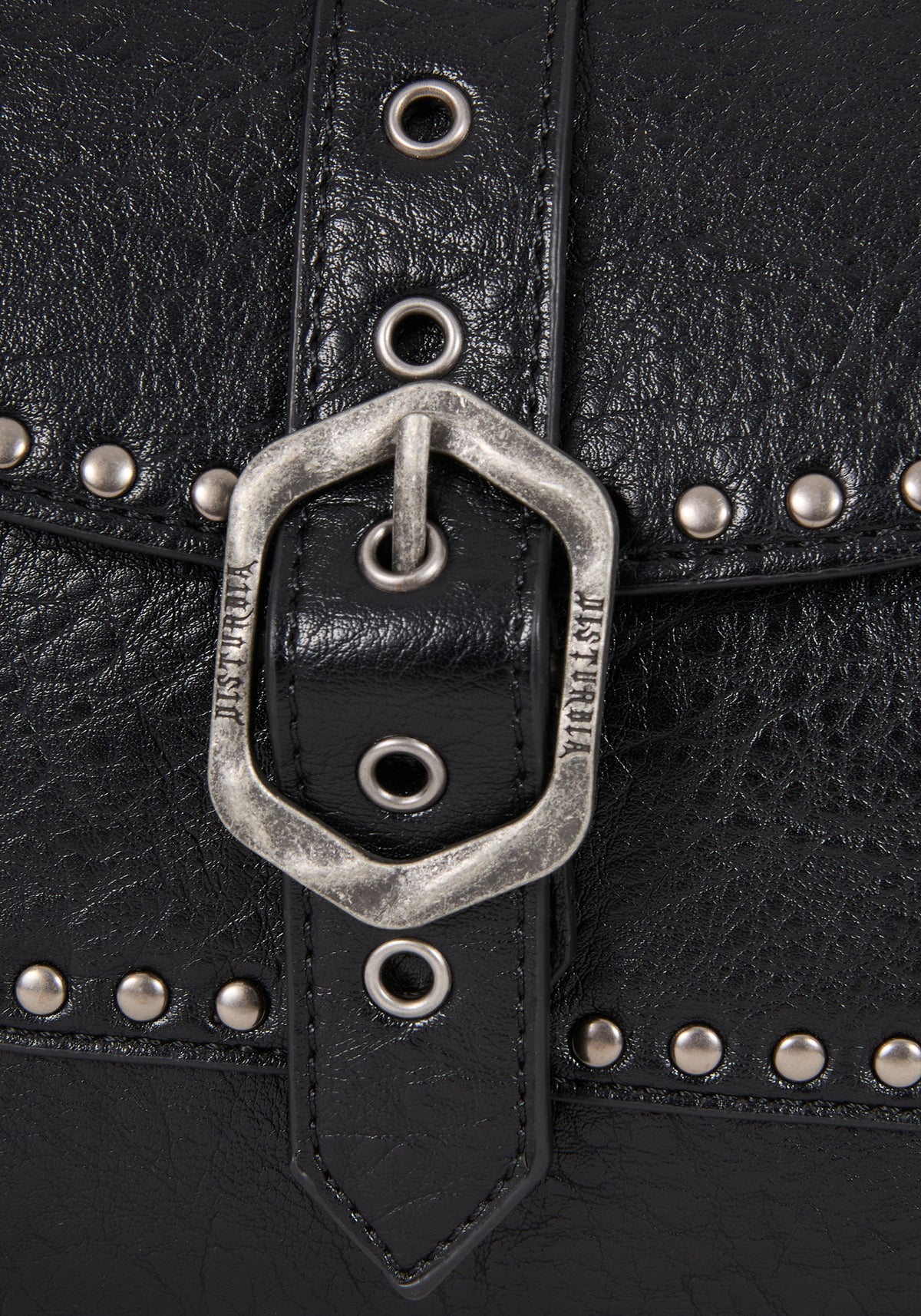 Trogan Rivet Buckle Shoulder Bag