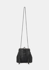 Ninelli Corset Kiss Lock Handle Bag