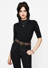 Eira Mushroom Buckle Belt