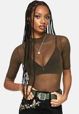 Rosamoth Debossed Buckle Belt - Green