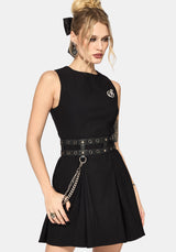 Kryne Eyelet Double Buckle Belt