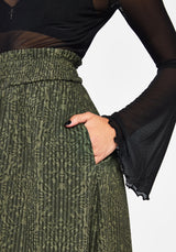 Francesca Dragon Printed Midaxi Skirt