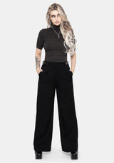 Nightingale Buckle Wide Leg Trousers