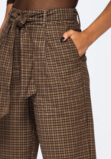 Sweetspire Check Tapered Trouser