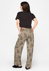 Hexborn Baba Yaga Printed Wide Leg Pyjama Bottoms
