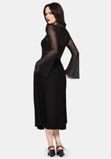 Hexborn Baba Yaga Embroidered Midi Skirt