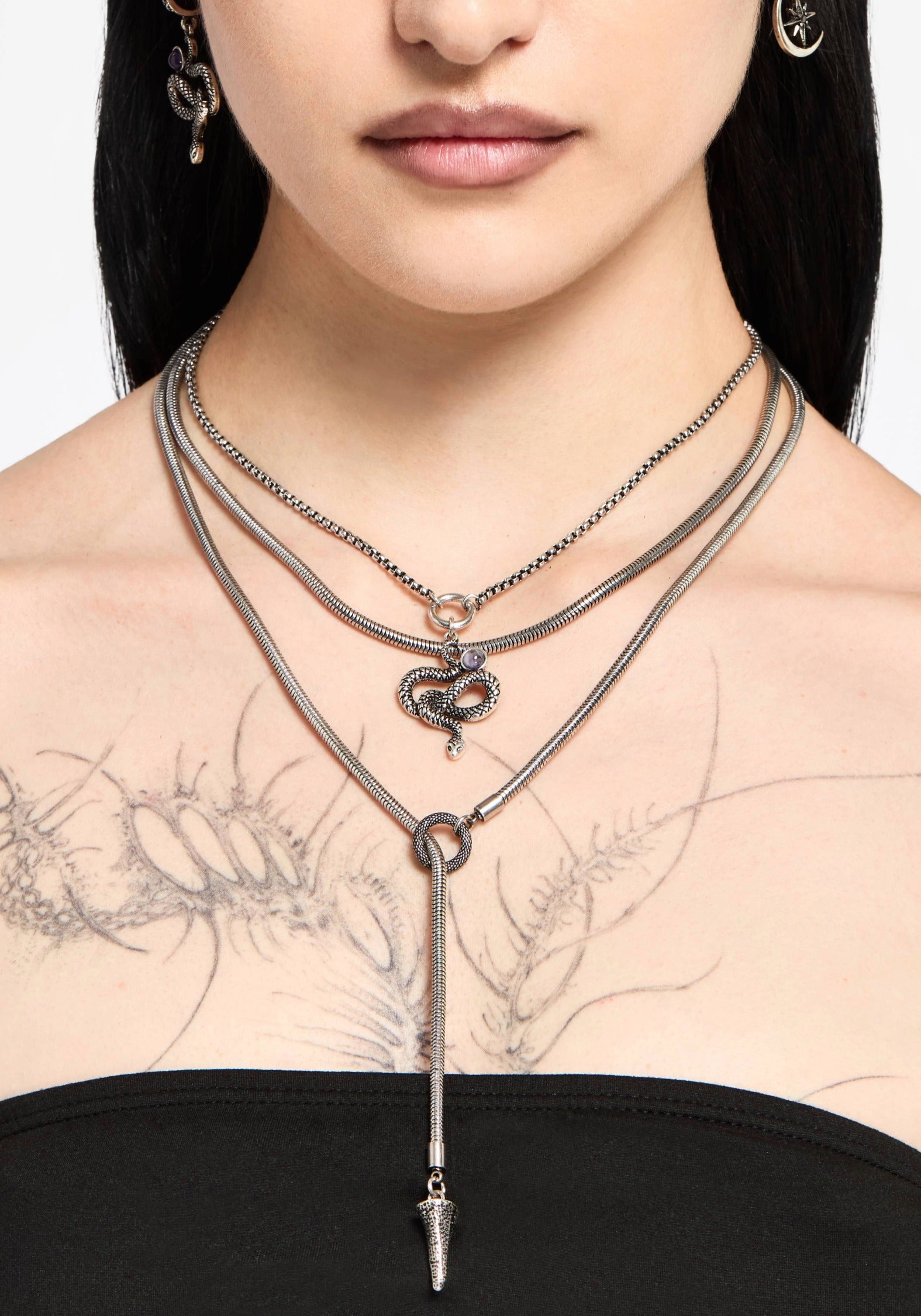Slinka Wrap Around Necklace – Disturbia