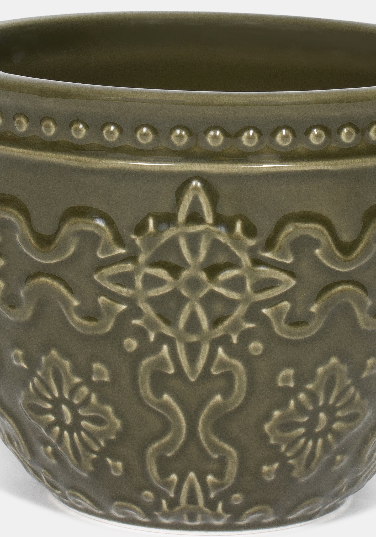 Ashwyn Witches Tile Debossed Mug - Green