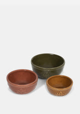 Ashwyn Witches Tile Mini Bowl (3 Piece Set)