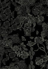 Surge Celtic Print Wrap Mini Dress