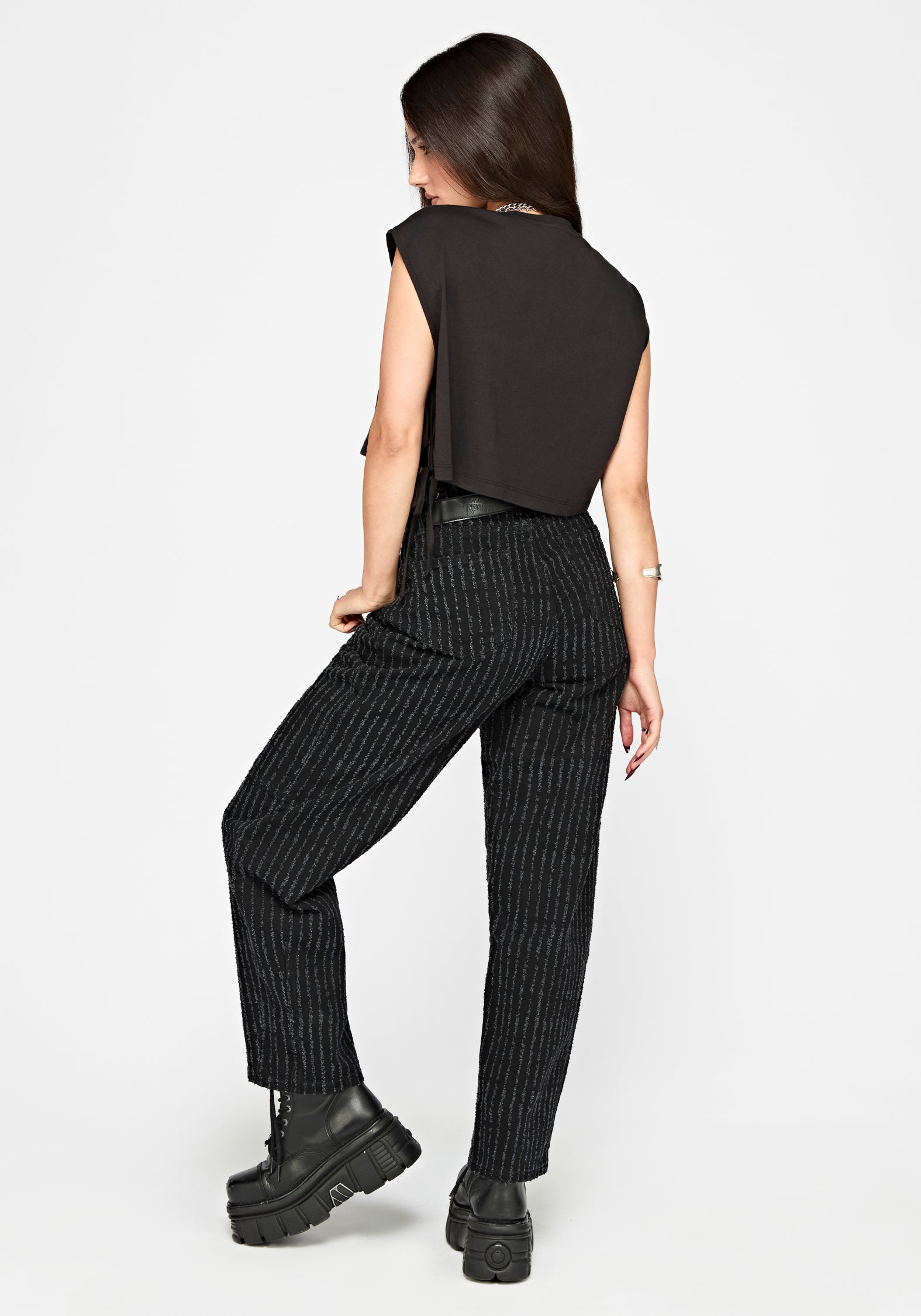 Attila Textured Barrel Leg Jean