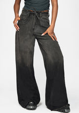 Zena Ombre Relaxed Wide Leg Jean