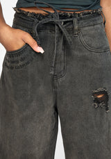 Zena Ombre Relaxed Wide Leg Jean