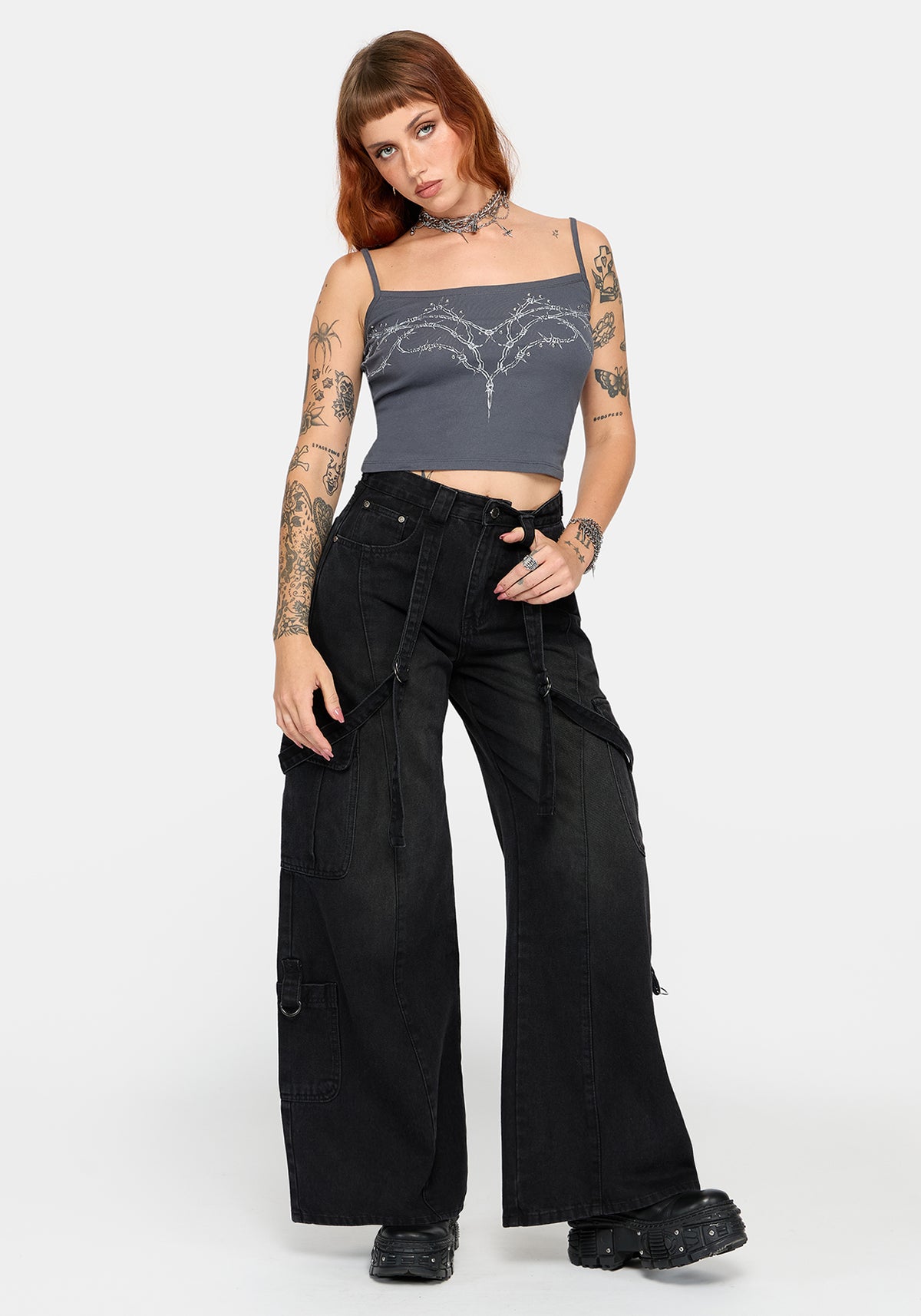 Rae Utility Relaxed Wide Leg Jean