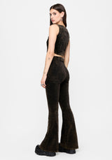 Reign Brushed Denim Flare Jean
