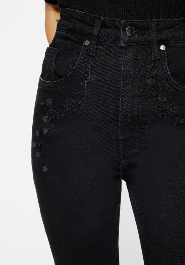 Vera Baby Boot Split Hem Flared Jeans