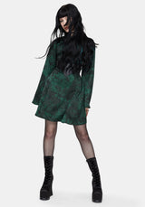 Solara Toile Print Mini Dress