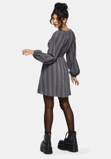 Grove Cotton Blend Stripe Smock Mini Dress