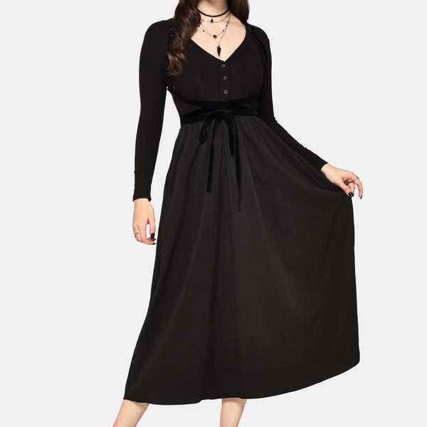 torrent dress floor length Torrent Button Up Midi Dress – Disturbia