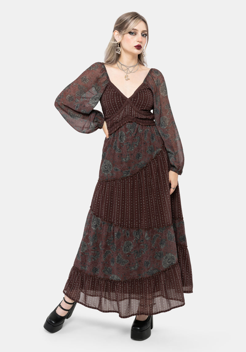Pact Paisley Maxi Dress