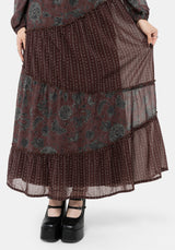 Pact Paisley Maxi Dress