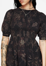 Ashmire Woodland Moth Mini Dress