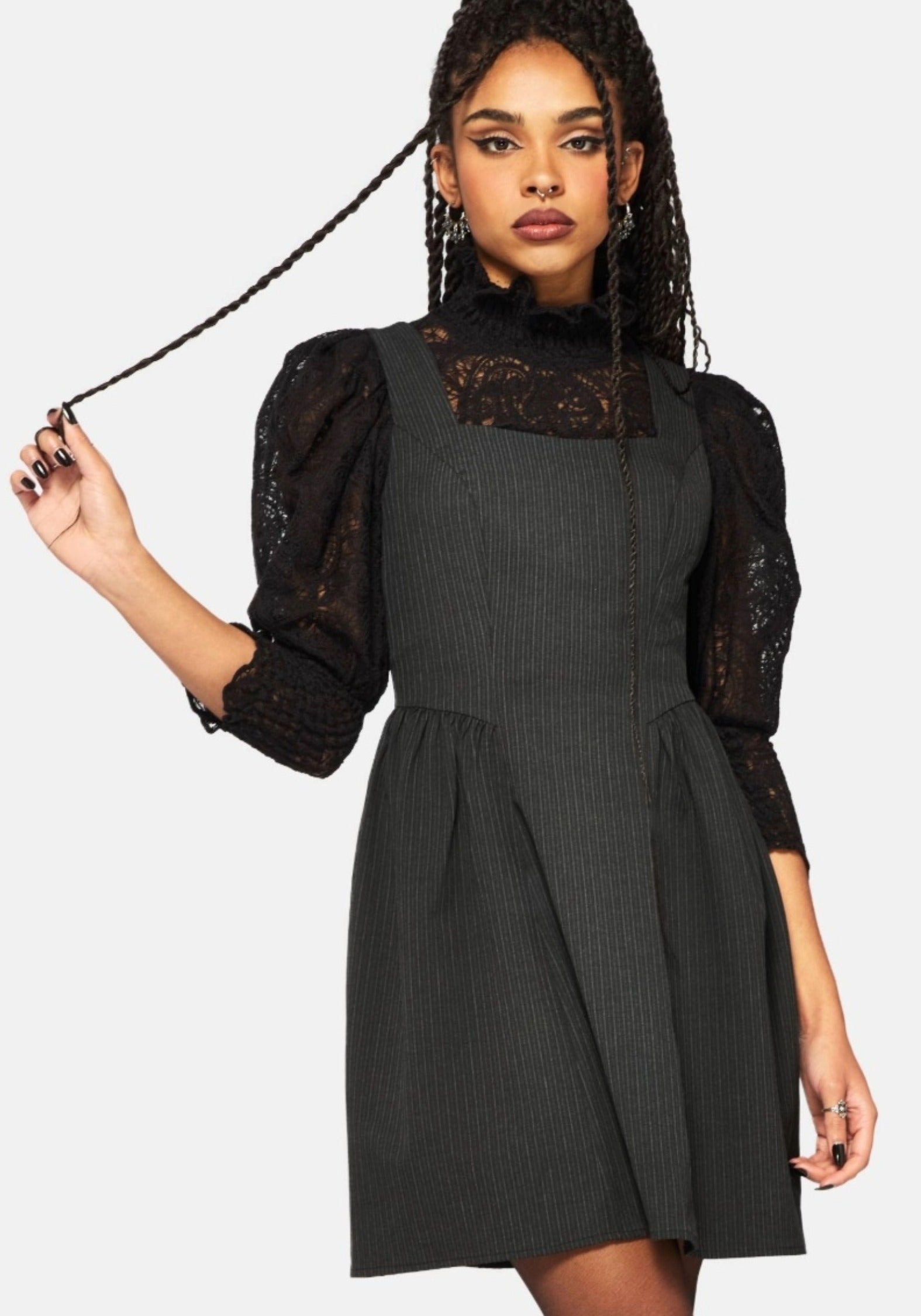 Cairn Stripe Corset Mini Dress – Disturbia
