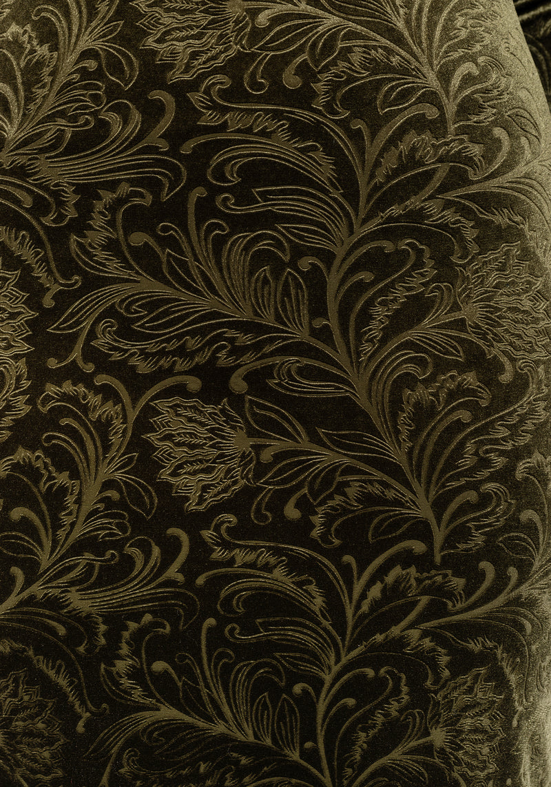 Thornshade Debossed Velour Maxi Dress