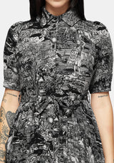 Nara Boudicca Printed Midaxi Dress