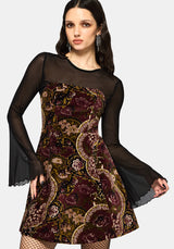 Effie Bardot Mini Dress