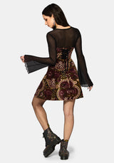 Effie Bardot Mini Dress