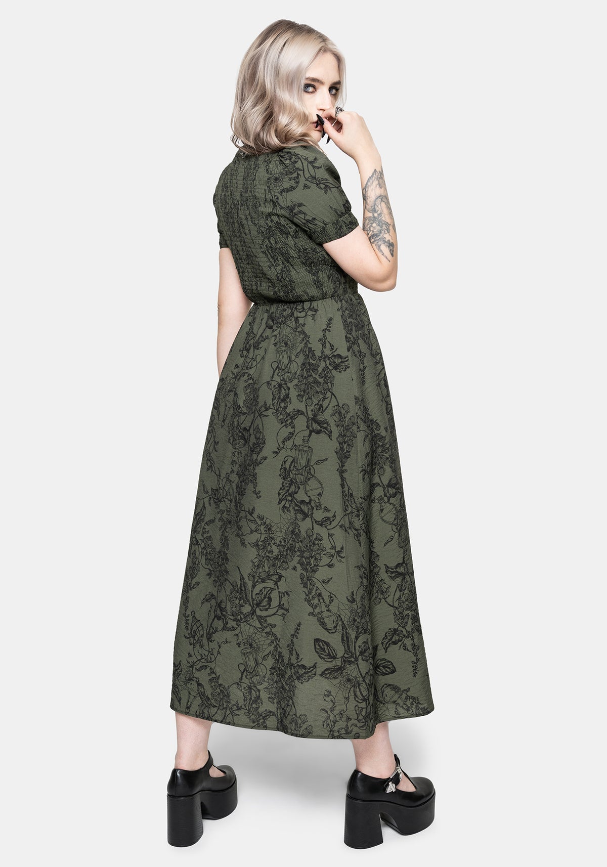 knee length dresses for ladies Foxglove Mini Wrap Dress | Disturbia main image 0