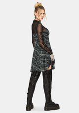 Rhoswen Checked Cami Mini Dress UK 10