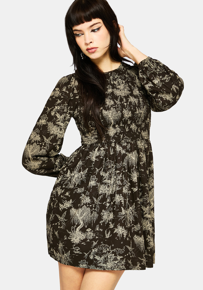 Zorya Winter Maypole Mini Dress Disturbia Zorya Winter Maypole Mini Dress Disturbia