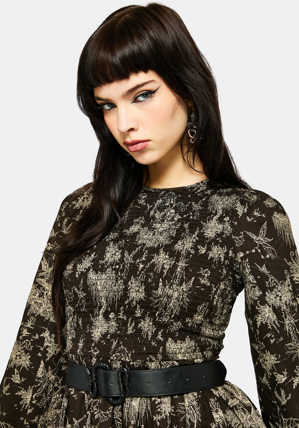 Zorya Winter Maypole Mini Dress