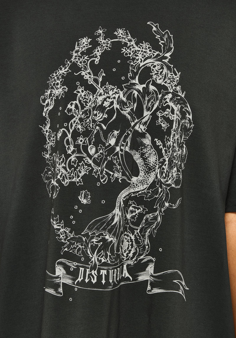 Merunicorn Enchanted Forest Printed Tee Dress