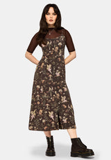 Faela Fairy  Button Down Cami Midaxi Dress