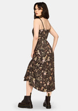 Faela Fairy  Button Down Cami Midaxi Dress