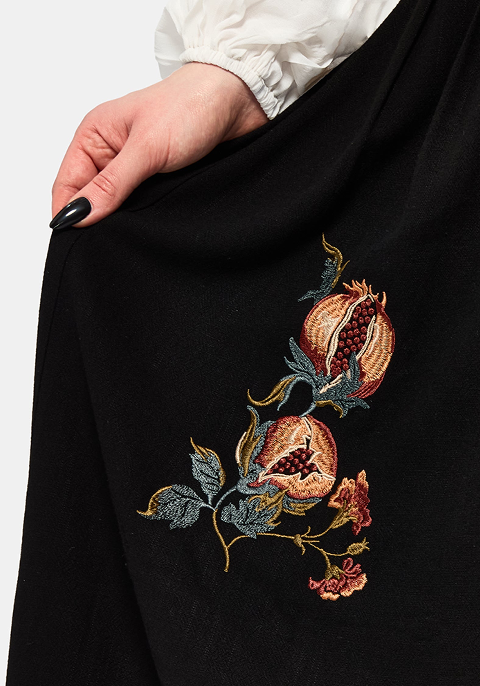 Genevra Embroidered Overlay Midi Dress UK 6