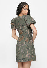 Poison Eden Cotton Mini Dress