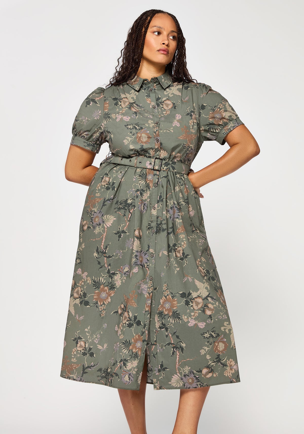 Poison Eden Midaxi Shirt Dress