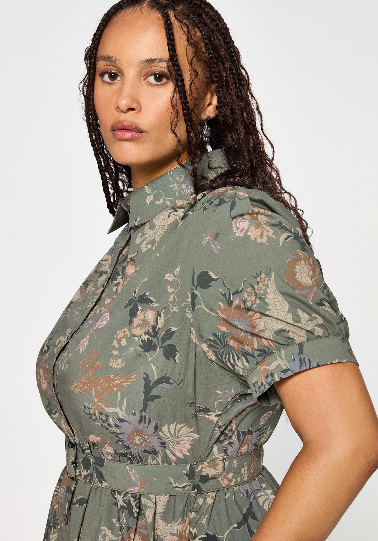 Poison Eden Midaxi Shirt Dress