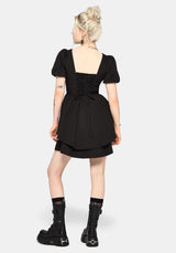 Obsidia Lace Up Corset Mini Dress UK 6