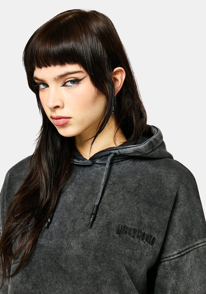 Aelin Sword Applique Hooded Sweater Dress