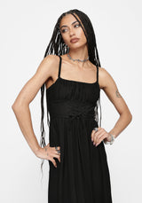 Cirissa Ruched Midaxi Dress
