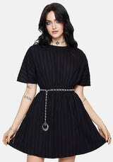 Blythe Cotton Tie Back Mini Dress