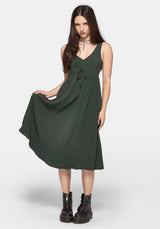 Dysia Crinkle Midi Dress