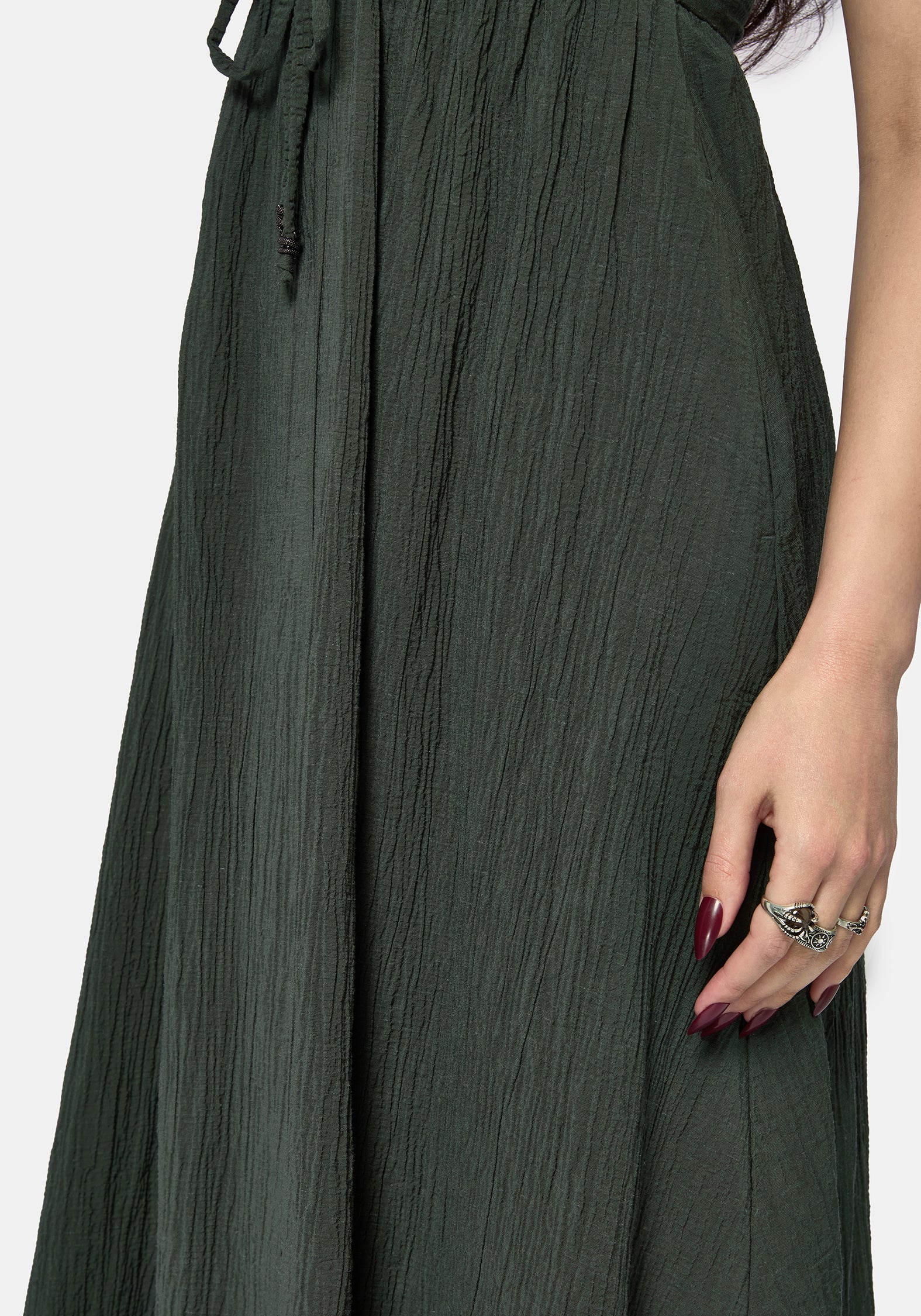 Dysia Crinkle Midi Dress