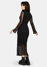 Shesha Mesh Midi Dress