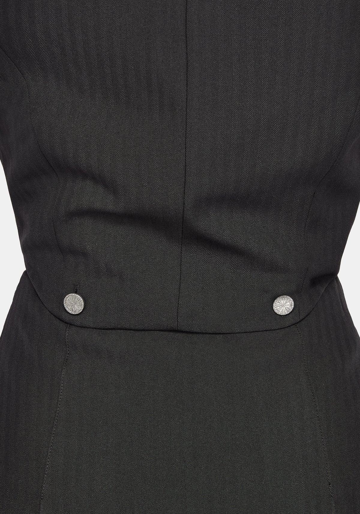 Aveline Waistcoat Pleated Mini Dress